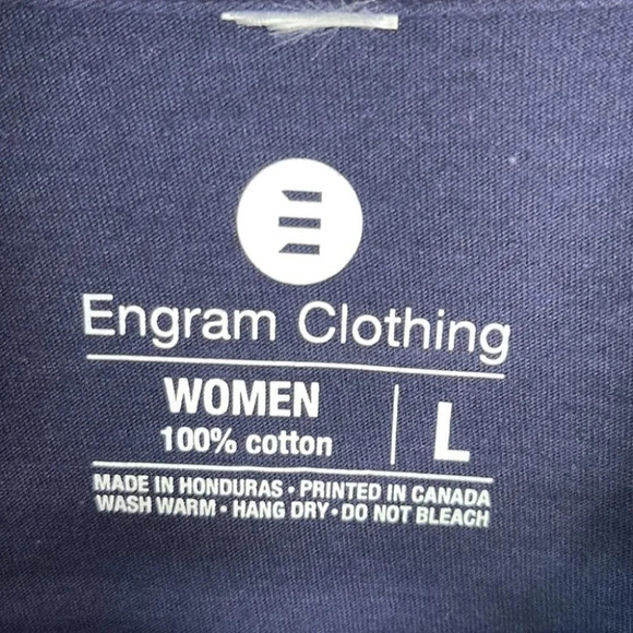 ENGRAM Clothing My Star Wars Atat Pet Navy Graphic Crewneck Short Sleeve XL - Picture 7 of 10